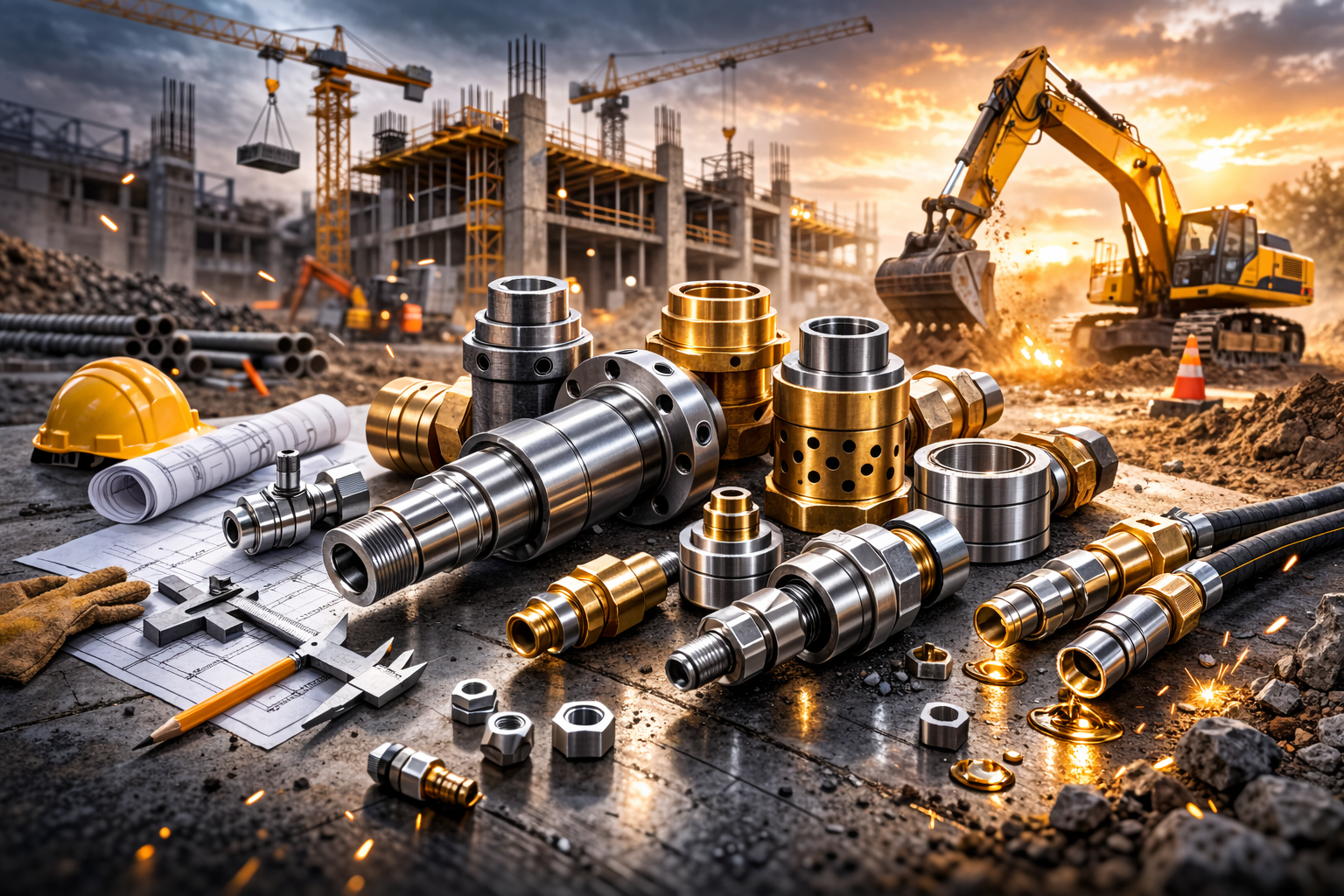 Construction precision components by Aarohi Corporation