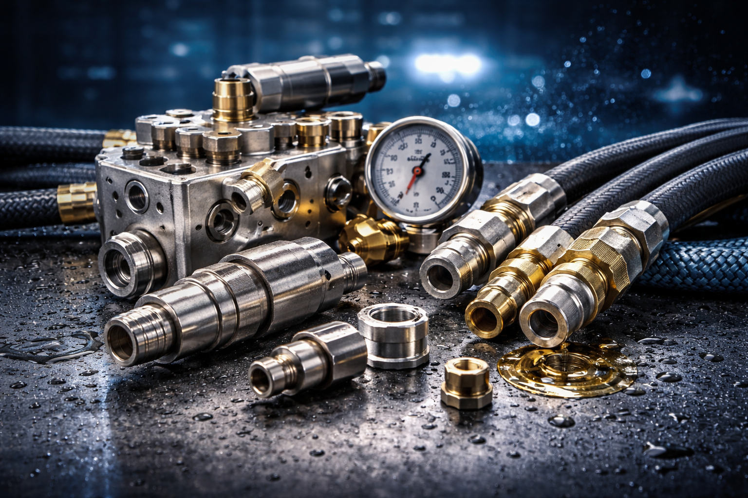 Hydraulic precision components by Aarohi Corporation