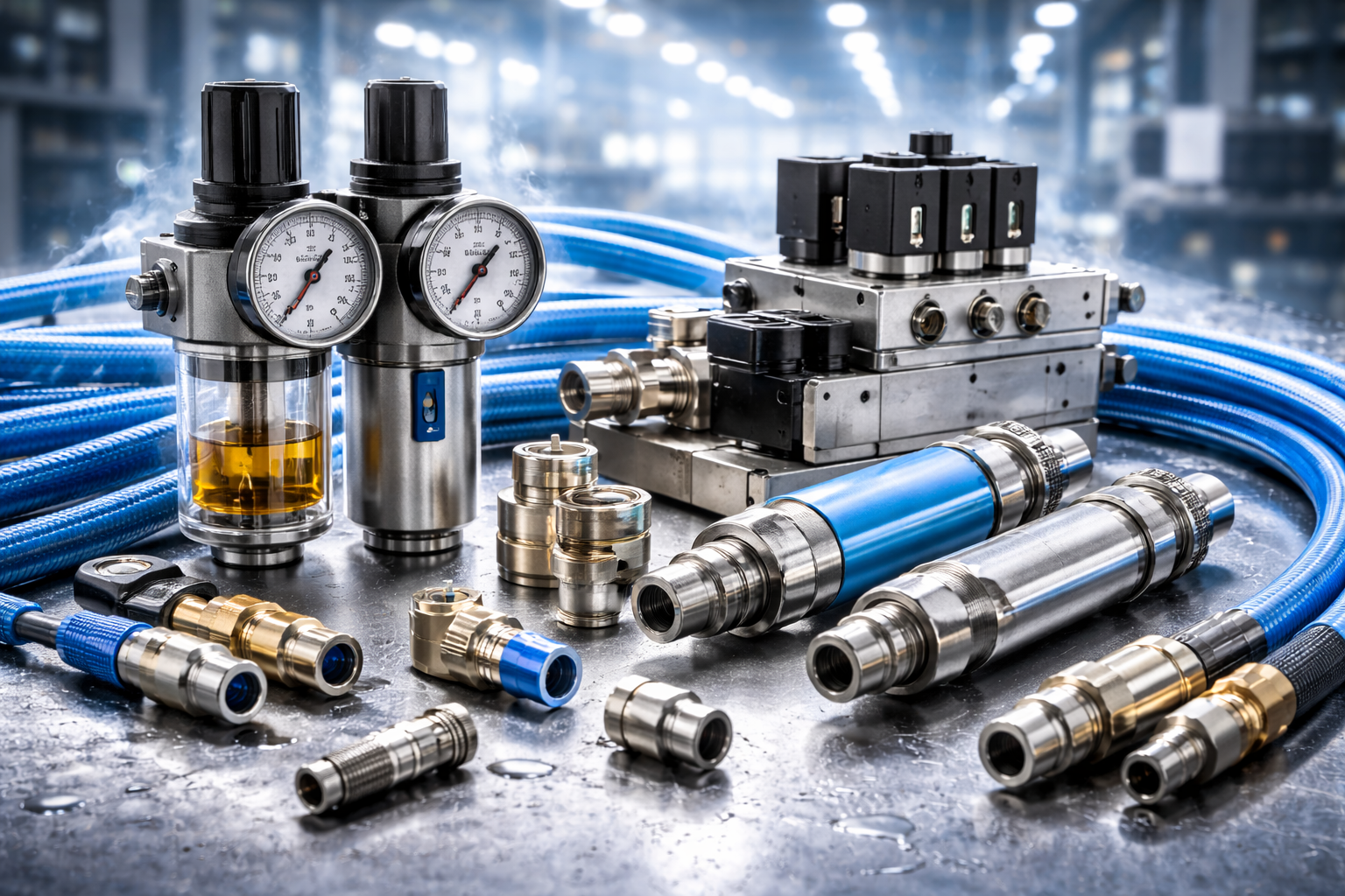 Pneumatic precision components by Aarohi Corporation